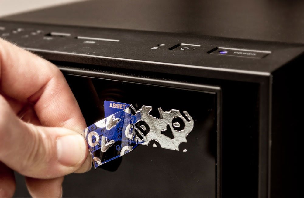 Tamper Evident (Void) Asset Tracking Labels